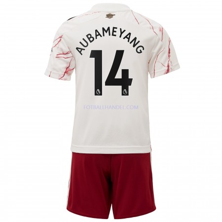 Barn Fotballdrakter Arsenal Pierre-Emerick Aubameyang 14 Borte 2020-21 Kortermet